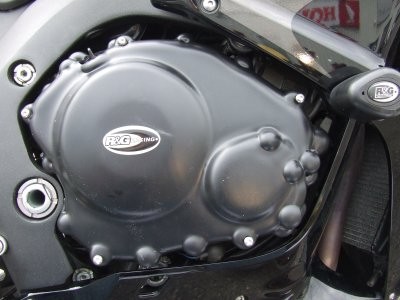 Kryty motoru R&G Racing pro motocykly HONDA CBR1000RR ('04-'07), černé (pár)